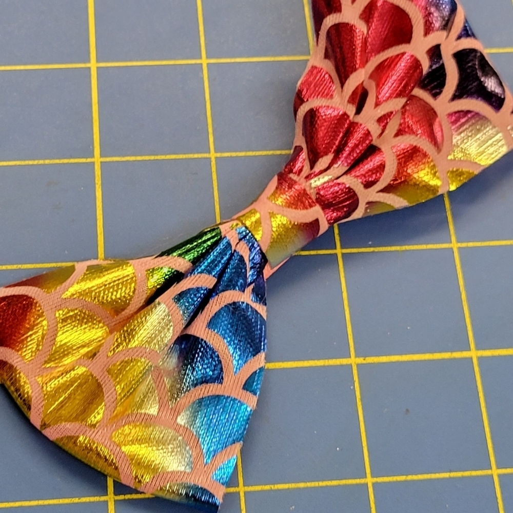 Mermaid Satiny Clip Barette 5" Single